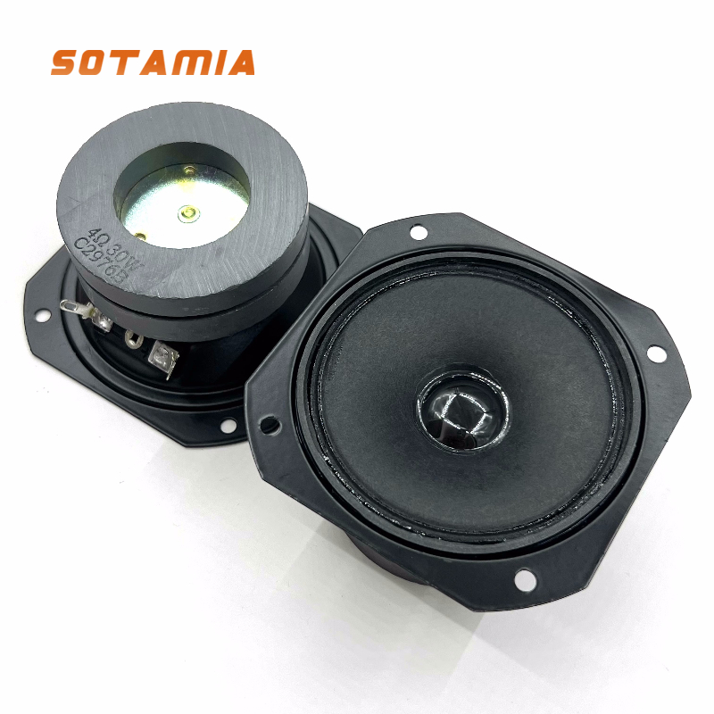 Home Cinema Complet - SOTAMIA 2PCS ทวีตเตอร์ 3 นิ้ว 4