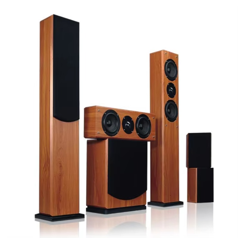 Home Cinema With Wireless Rear Speakers - ระบบลำโพงโฮมเธียเตอร์ 5.1 แชนแนล พร้อมซับวูฟเฟอร์แบบ Passive ดีไซน์บางเฉียบสำหรับทีวี