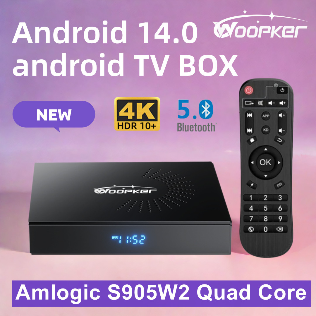 Home Cinema Google - Woopker KW2 Android 14 กล่องทีวีAmlogic S905W2