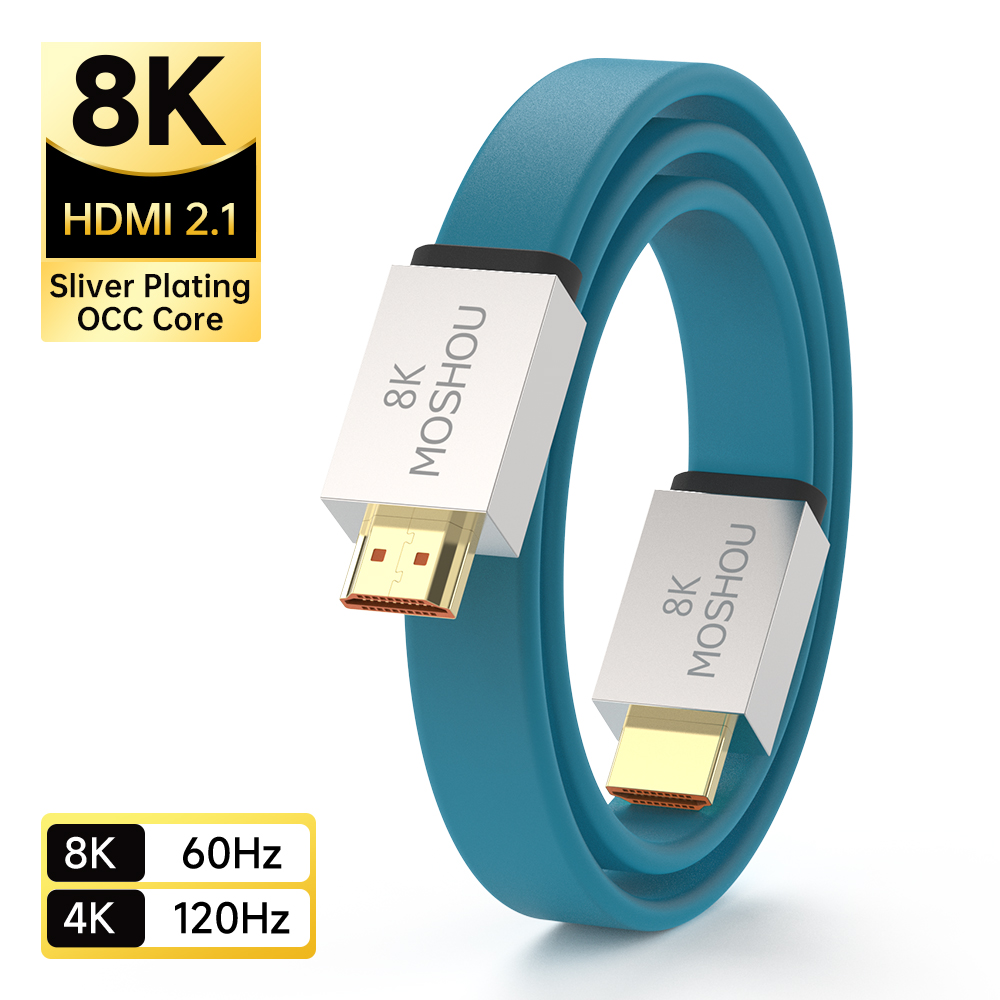 Hdmi Arc Cable - MOSHOU HDMI 2.1 สาย 48Gbps 8K