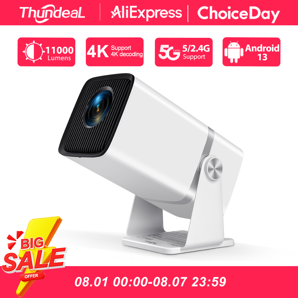 Home Cinema Complet - โปรเจคเตอร์ ThundeaL 4K Full HD รุ่น