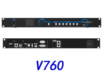 Home Cinema Video Processor - Novastar V760 คอนโทรลเลอร์โปรเซสเซอร์วิดีโอหน้าจอแสดงผล LED พร้อมเทคโนโลยีการควบคุมการแสดงผลอันทรงพลัง
