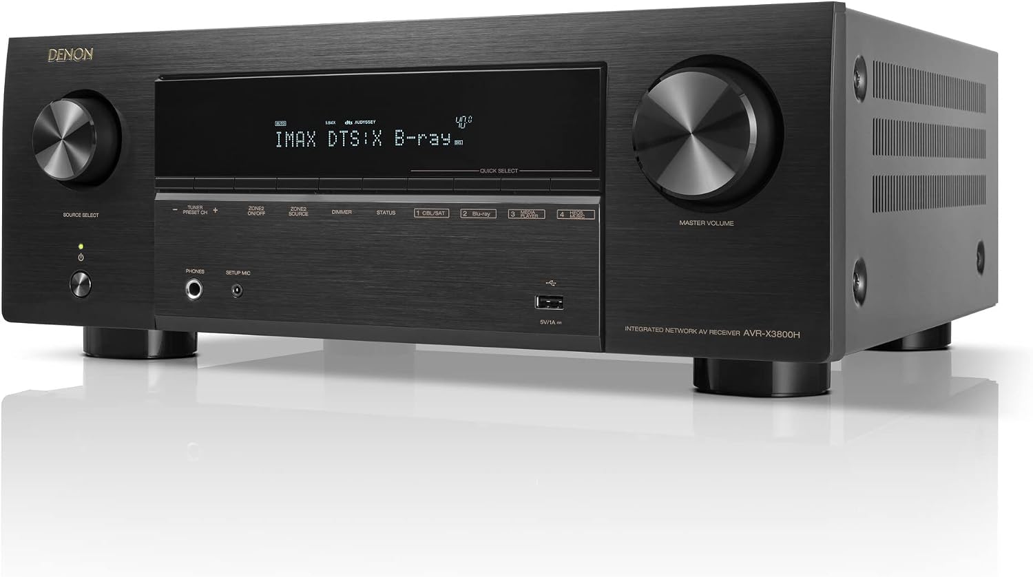 Home Cinema Denon - Denon AVR-X3800H เครื่องรับสเตอริโอโฮมเธียเตอร์ 9.4 แชนแนล 8K