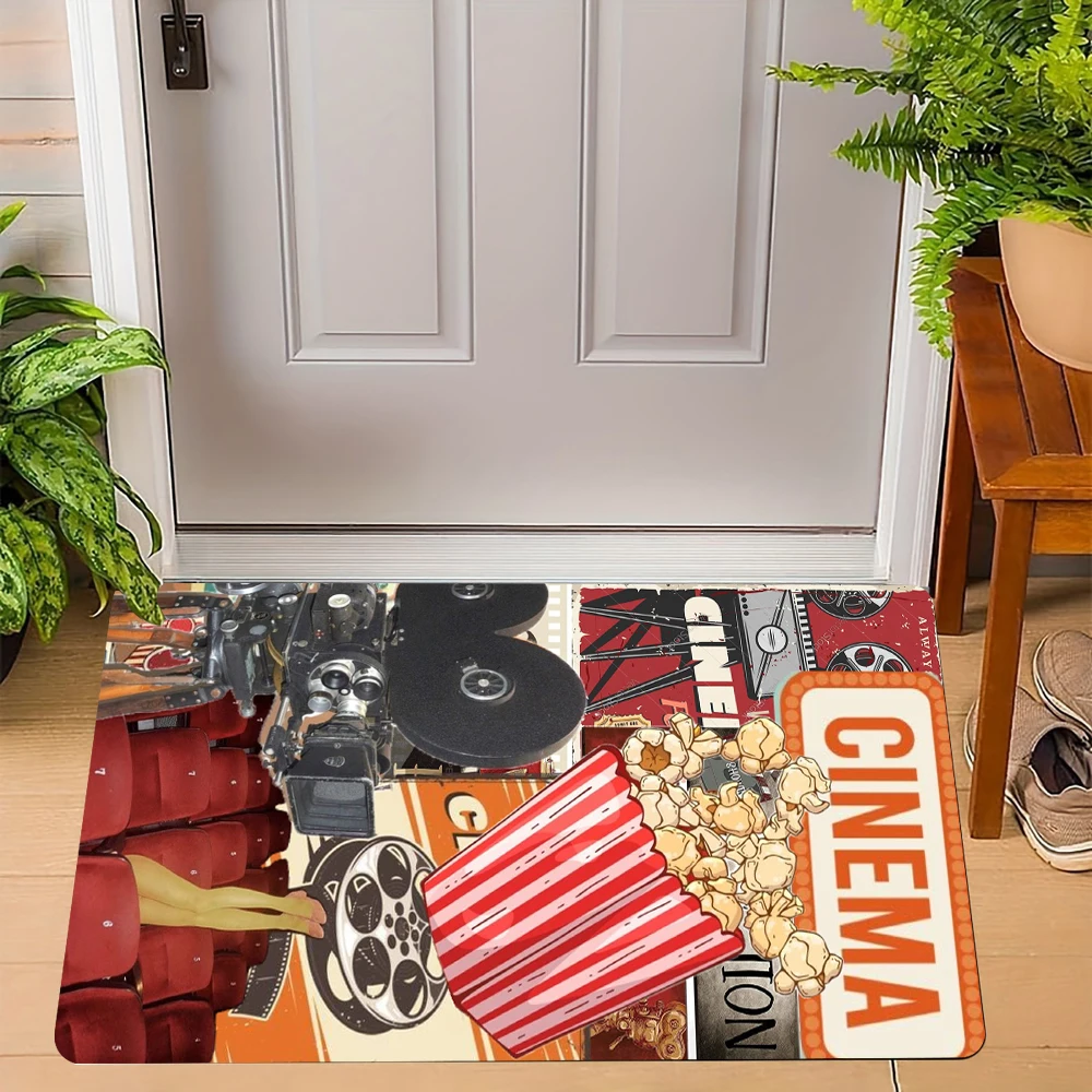 พรมเช็ดเท้าลายธีมโรงภาพยนตร์หล - Home Cinema Flooring บทวิจารณ์และราคา
