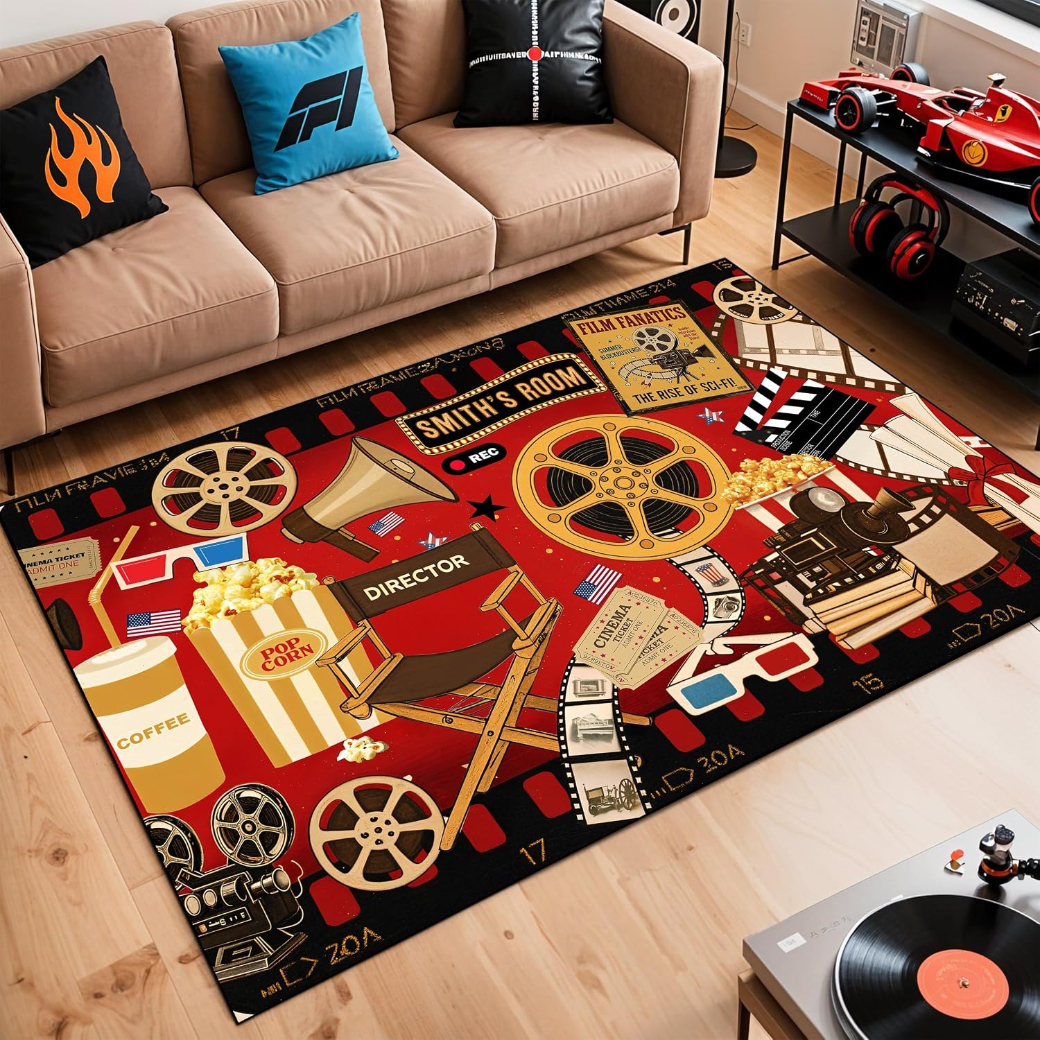 พรมธีมโรงภาพยนตร์แบบกำหนดเอง,  - Home Cinema Flooring บทวิจารณ์และราคา