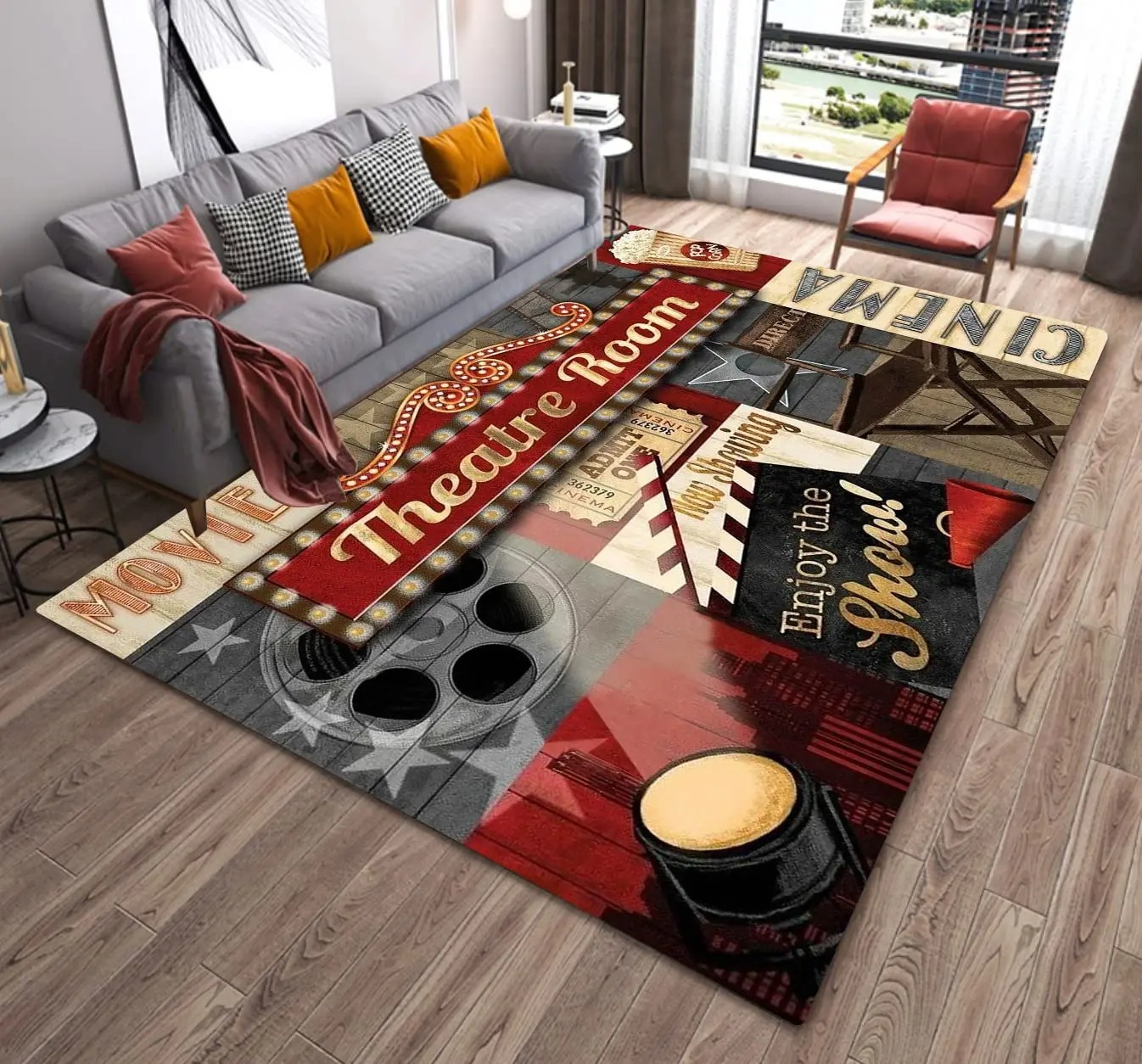พรมปูพื้นกันพรมเช็ดเท้าหน้าประ - Home Cinema Flooring บทวิจารณ์และราคา