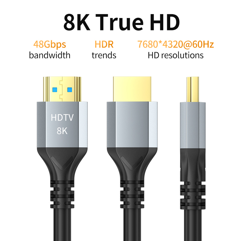 8K HDMI 2.1 สาย 4K @ 120Hz 8K  - Hdmi Arc Cable บทวิจารณ์และราคา