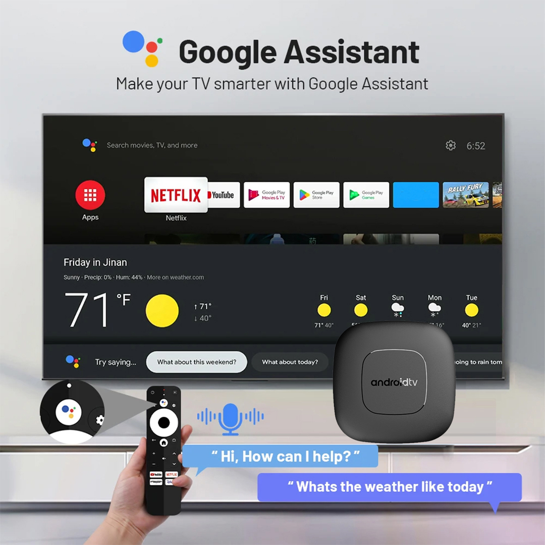 T1สมาร์ทAndroid TV Box Android - Home Cinema Google บทวิจารณ์และราคา
