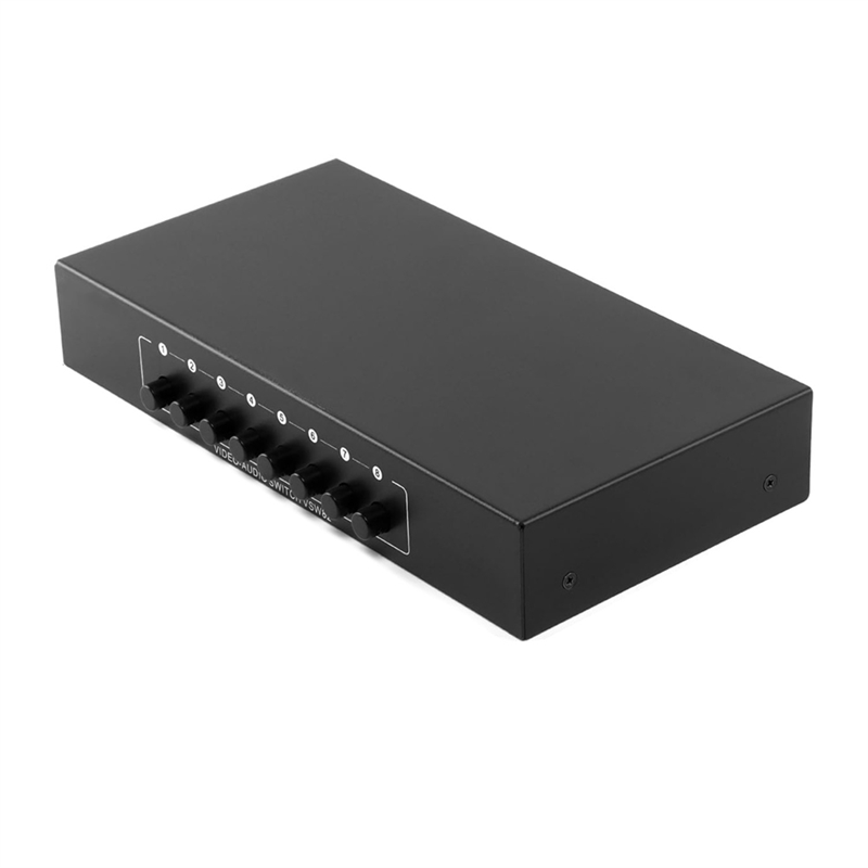 A73E-8 ใน 2 Out Audio Video Sw - Home Cinema Video Processor บทวิจารณ์และราคา
