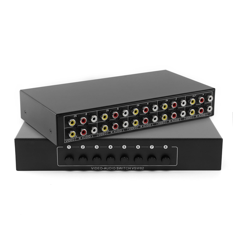 A73E-8 ใน 2 Out Audio Video Sw - Home Cinema Video Processor บทวิจารณ์และราคา