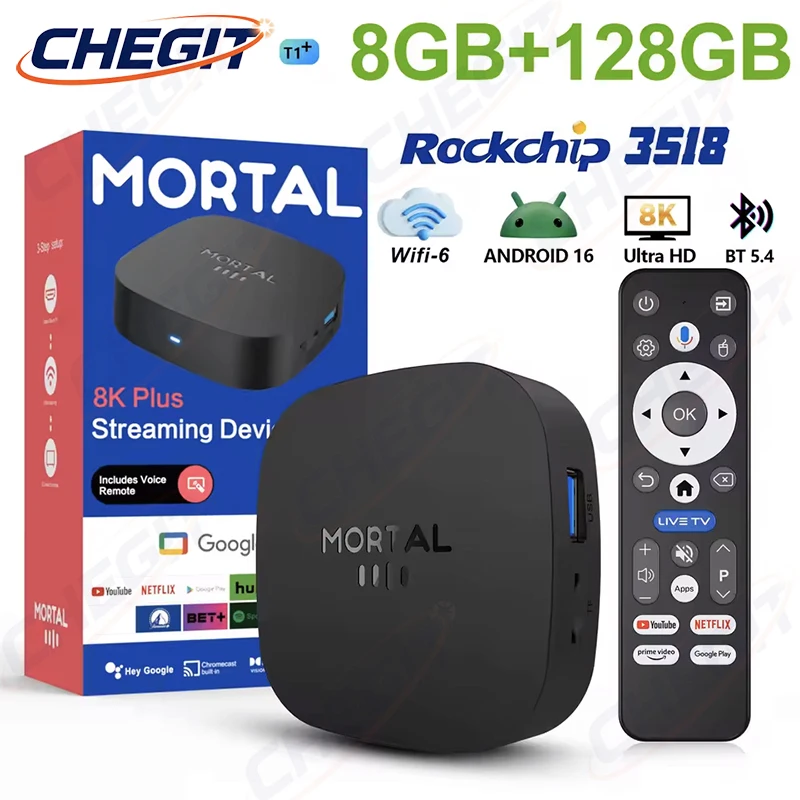 2026 กล่องทีวี T1+ 8K HD รุ่นใ - Home Cinema Google บทวิจารณ์และราคา