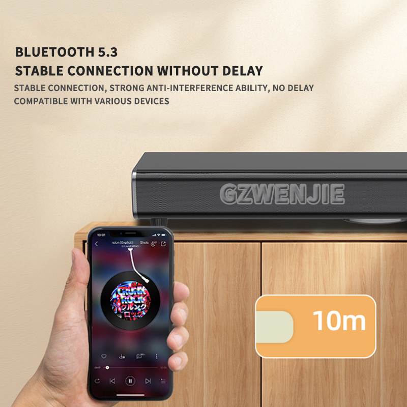 ซาวด์บาร์ทีวีติดผนังสำหรับโฮมเ - Home Cinema With Wireless Rear Speakers บทวิจารณ์และราคา