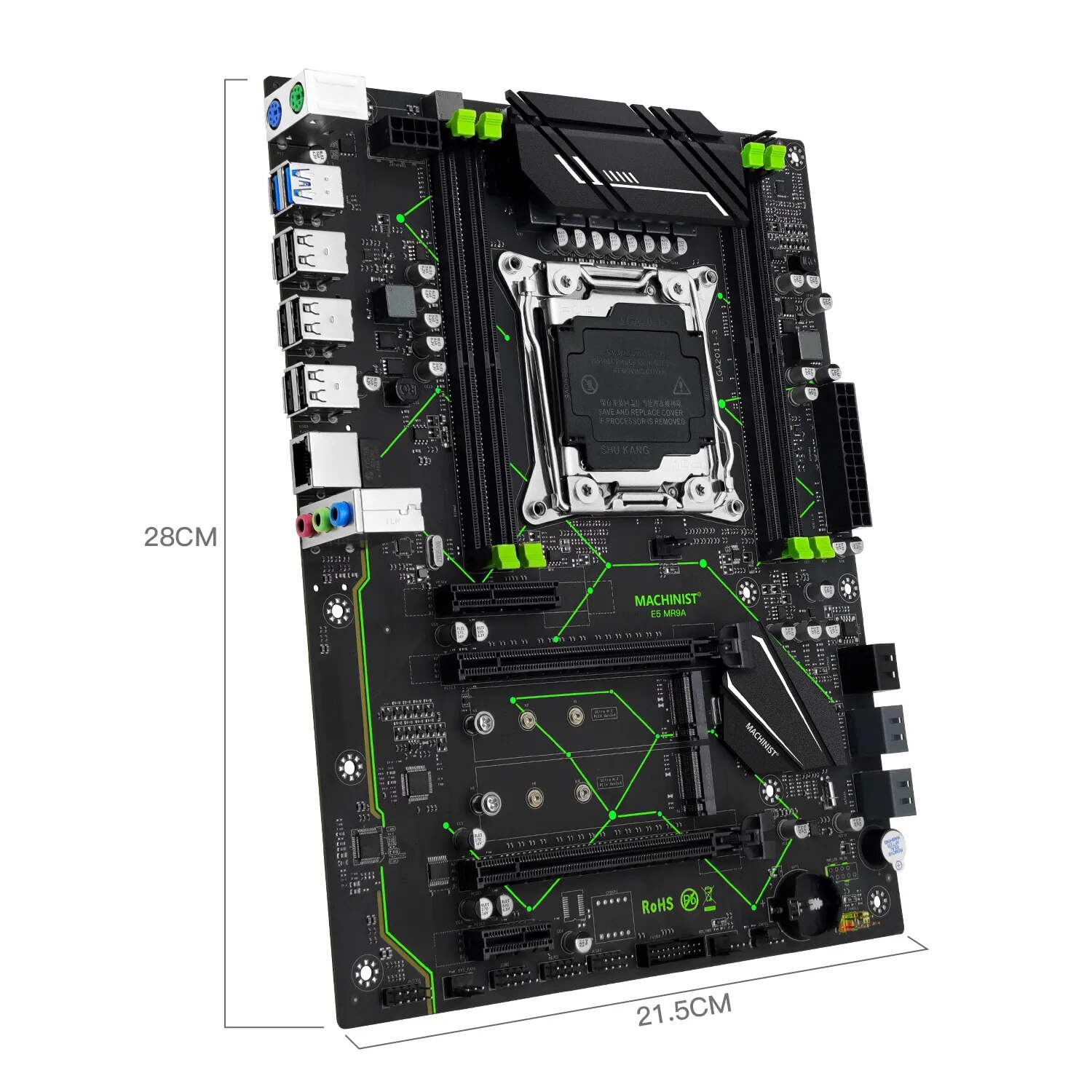 MACHINIST E5 MR9A V1.0 X99 เมน - Home Cinema Video Processor บทวิจารณ์และราคา