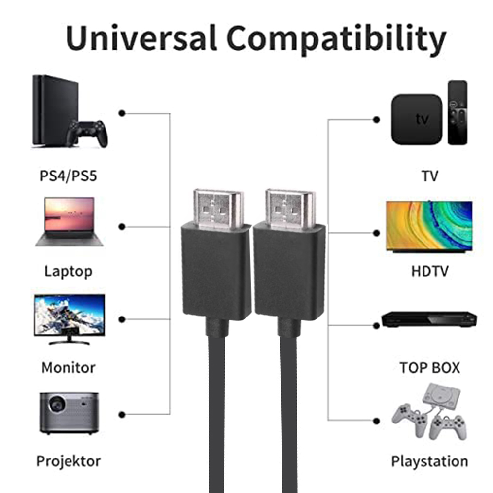 สาย HDMI 2.0 แบบสั้น 4K 60Hz 5 - Hdmi Arc Cable บทวิจารณ์และราคา