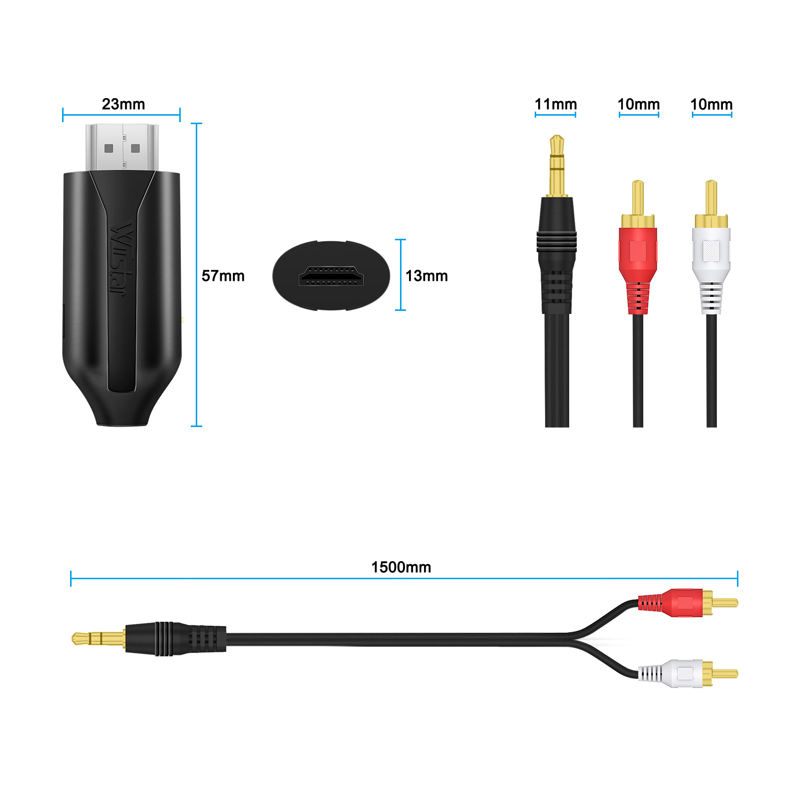 ตัวแยกเสียง HDMI ARC แปลงสัญญา - Hdmi Arc Cable บทวิจารณ์และราคา