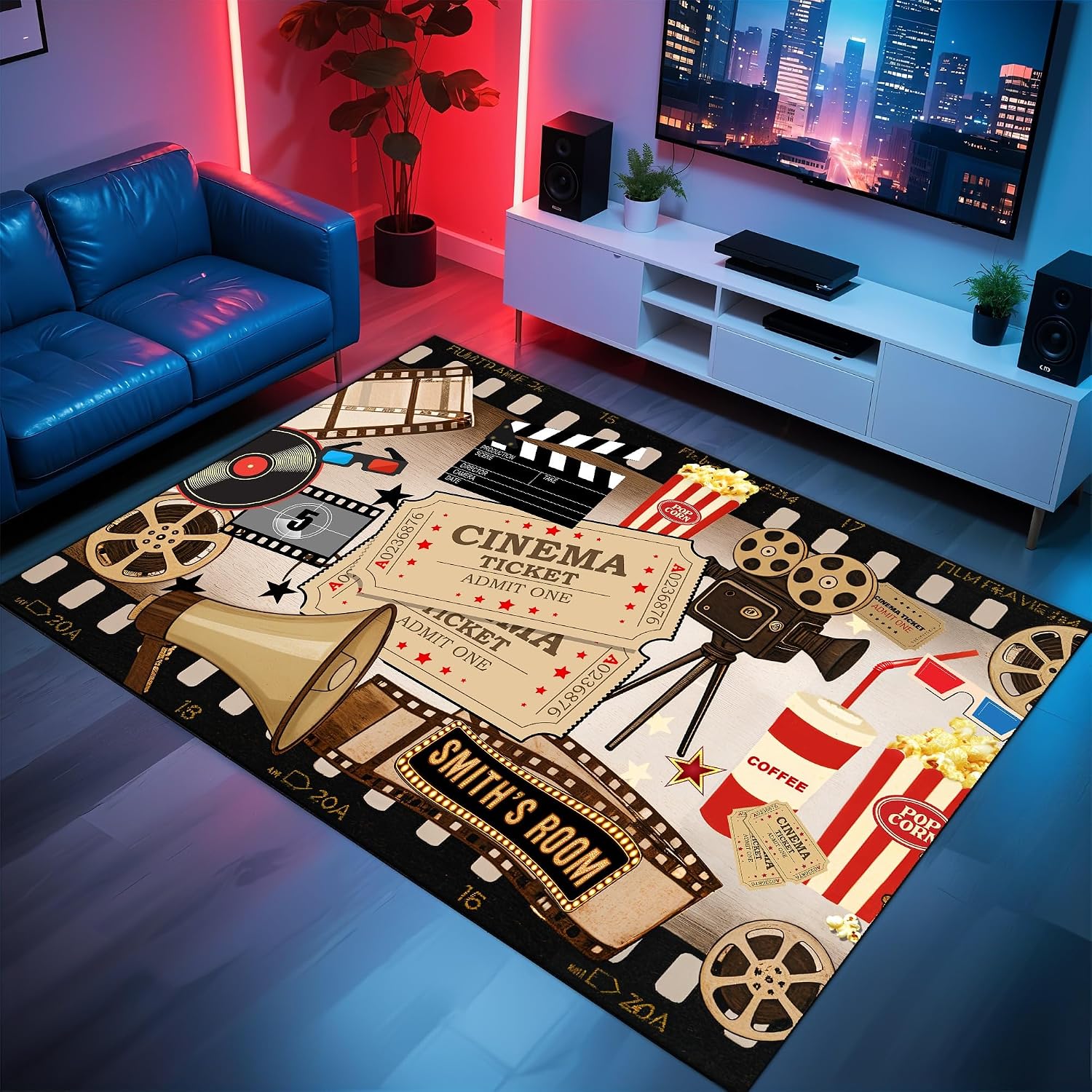 พรมปูพื้นโรงภาพยนตร์แบบสั่งทำพ - Home Cinema Flooring บทวิจารณ์และราคา