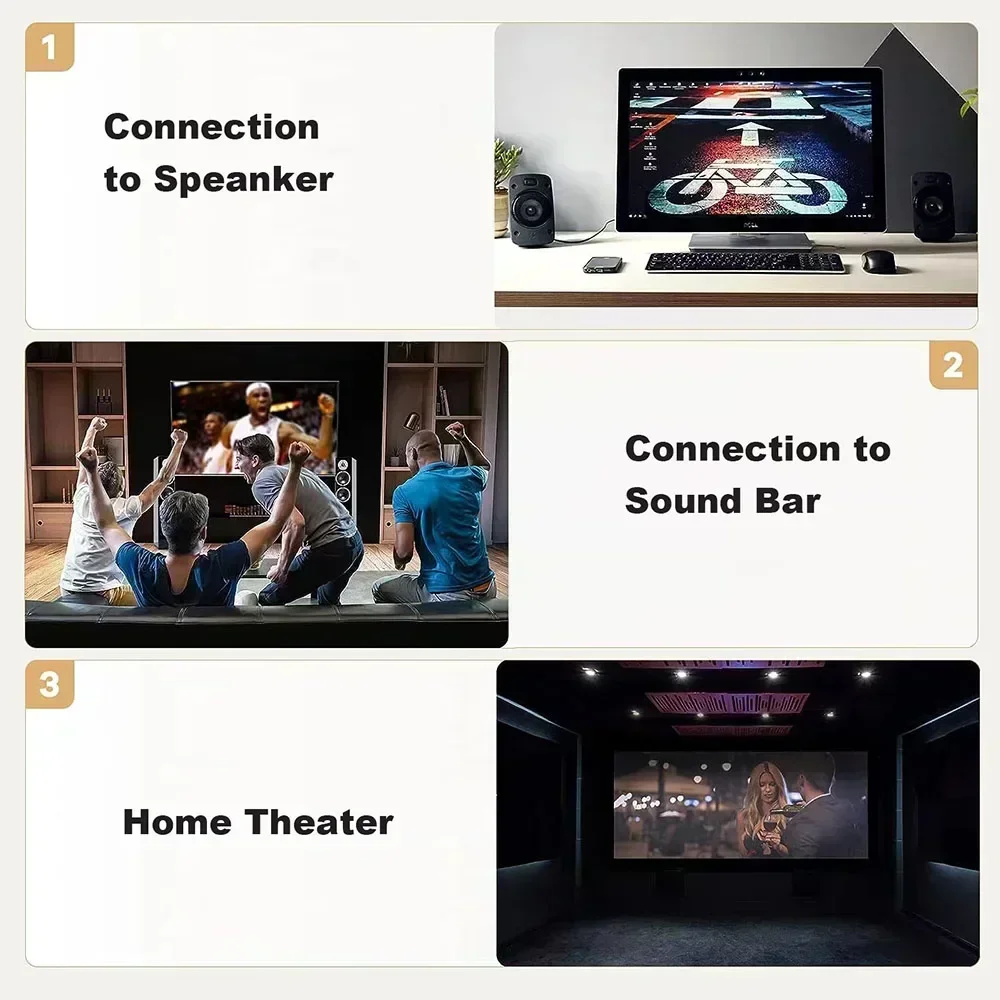 2RCA ถึง 2RCA สาย 2 ชาย 2 ชาย  - Home Cinema Gaming บทวิจารณ์และราคา
