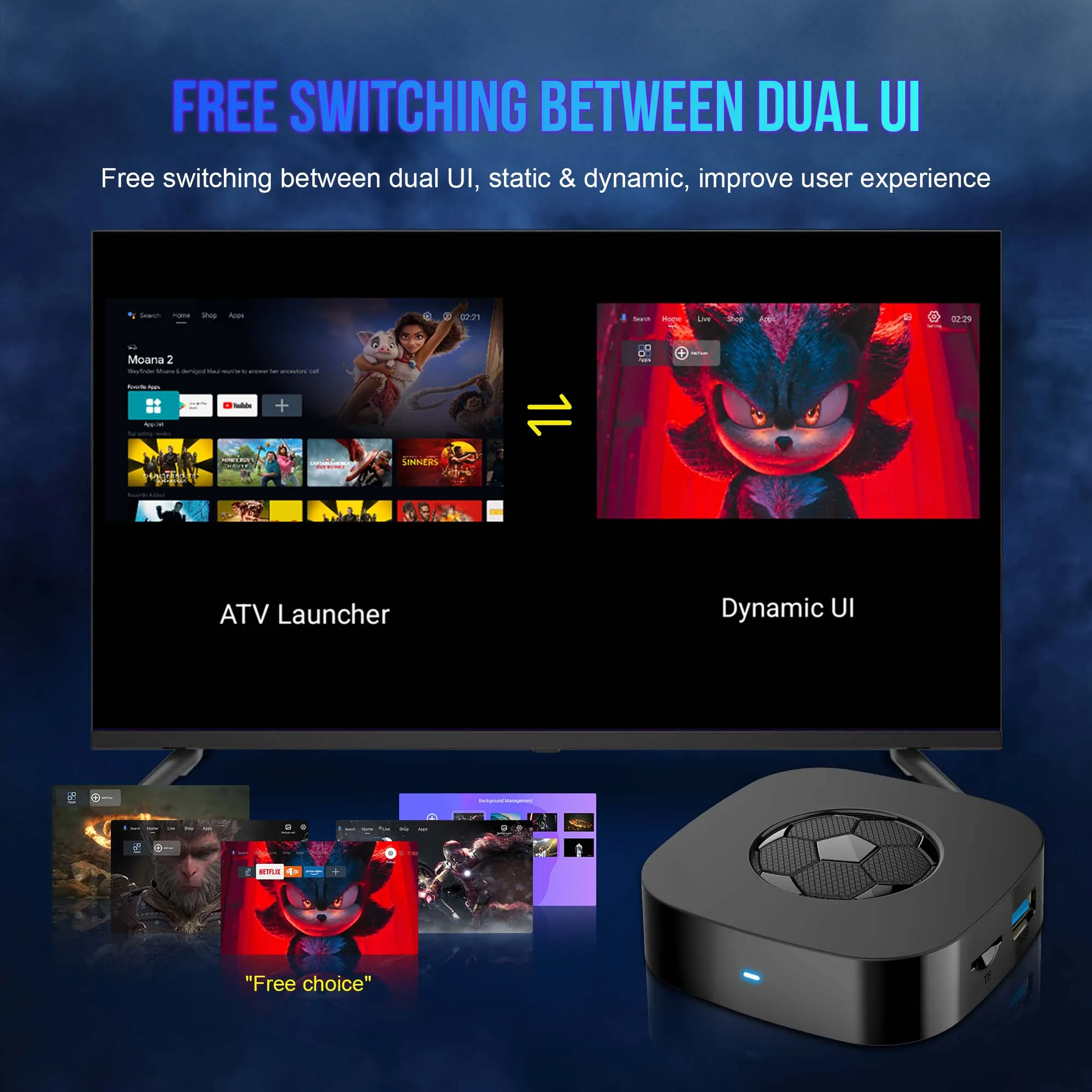 กล่องทีวีสมาร์ท 8K Ultra HD รุ - Home Cinema Google บทวิจารณ์และราคา
