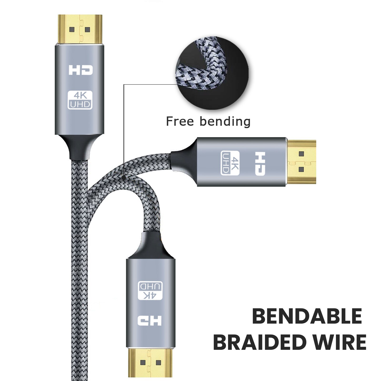 NIERBO สาย HDMI 2.0 4K สําหรับ - Hdmi Arc Cable บทวิจารณ์และราคา