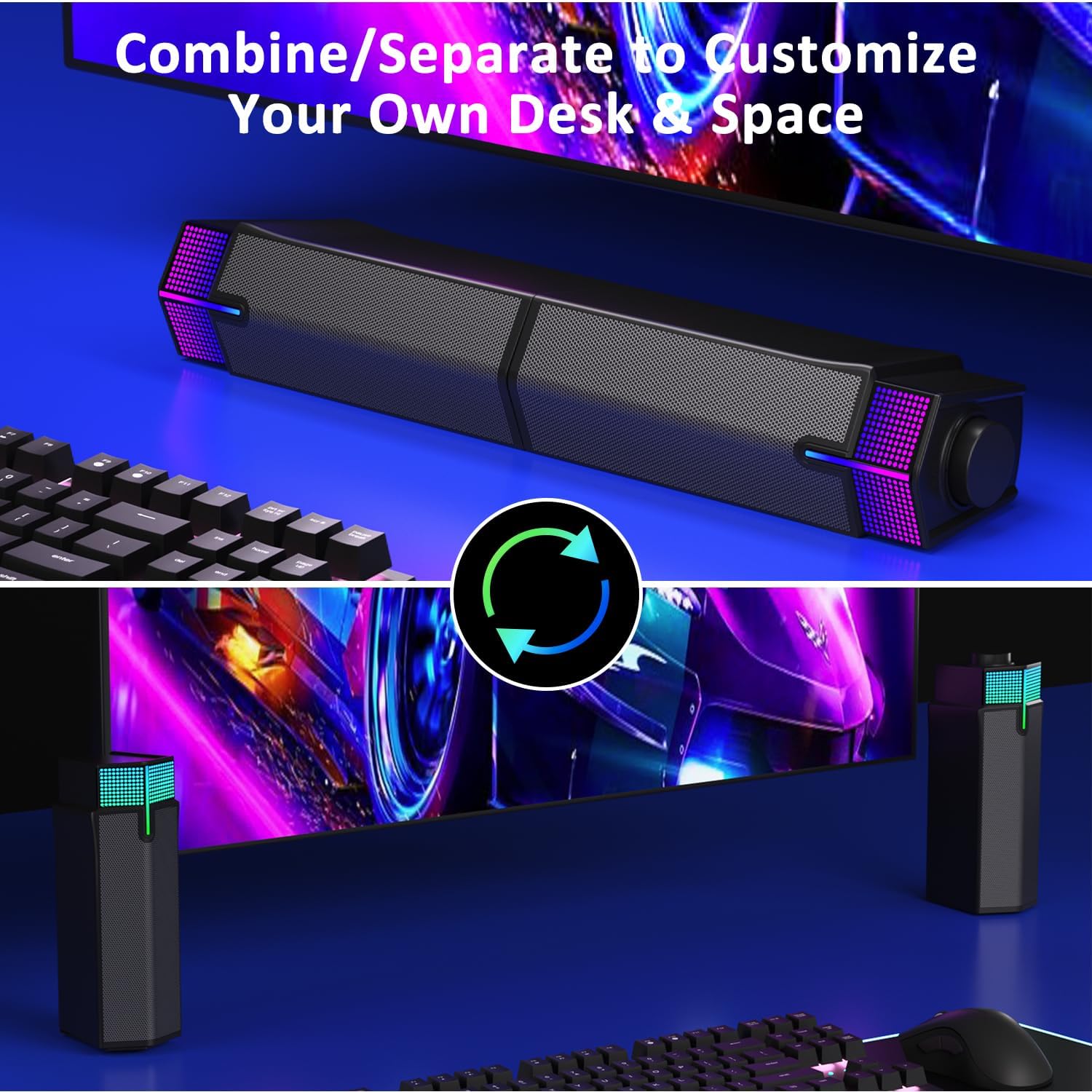 Jeecoo M20 ลําโพงคอมพิวเตอร์บล - Home Cinema With Wireless Rear Speakers บทวิจารณ์และราคา