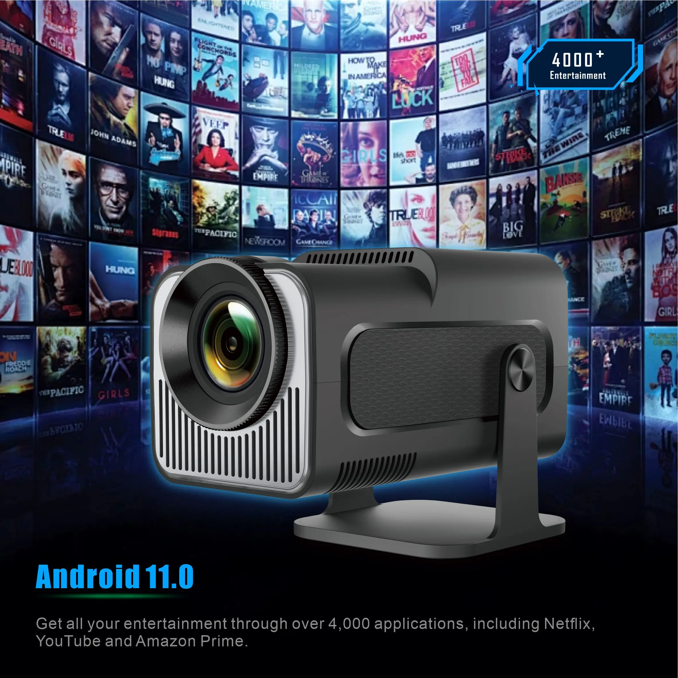 โปรเจคเตอร์ขนาดเล็ก Salange HY - Home Cinema Projector Xiaomi บทวิจารณ์และราคา
