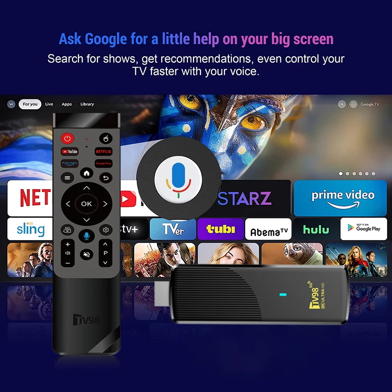 กล่องทีวีสมาร์ท Android14 รุ่น - Home Cinema Google บทวิจารณ์และราคา