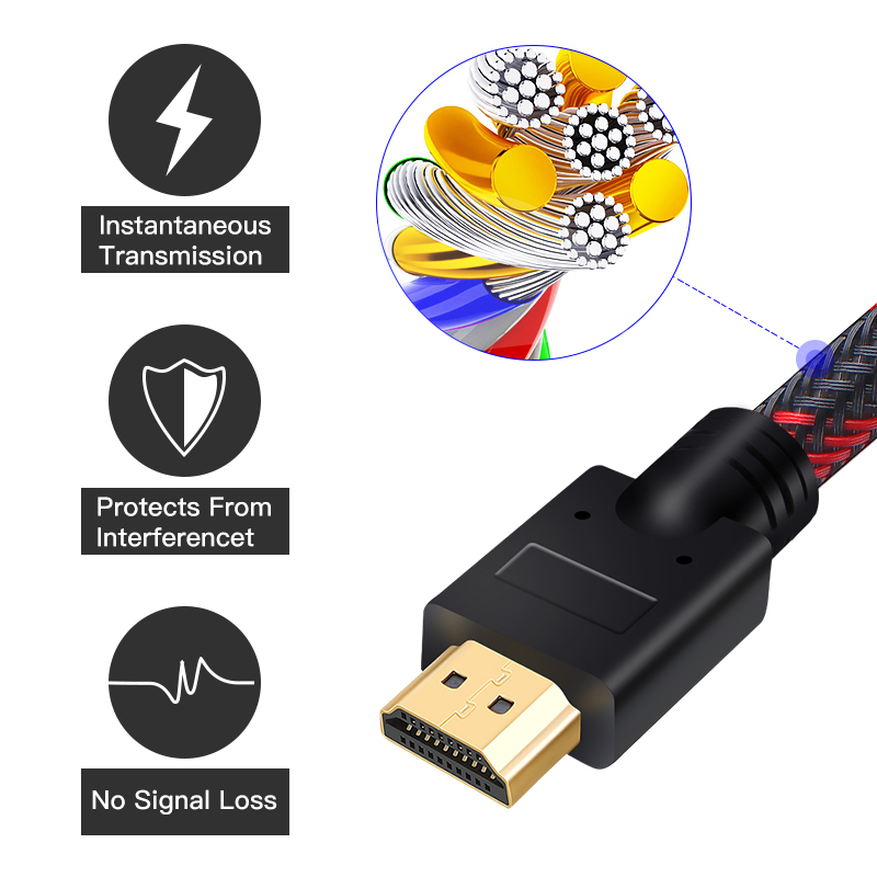 Shuliancable สาย HDMI Alta vel - Hdmi Arc Cable บทวิจารณ์และราคา